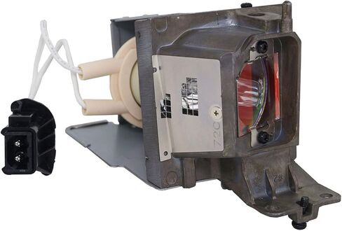 Jaspertronics™ Original P318S Lamp & Housing for Dell Projectors with Original Specification and Full lifespan Bulb Inside - 1 Year Warranty in Saudi Arabia