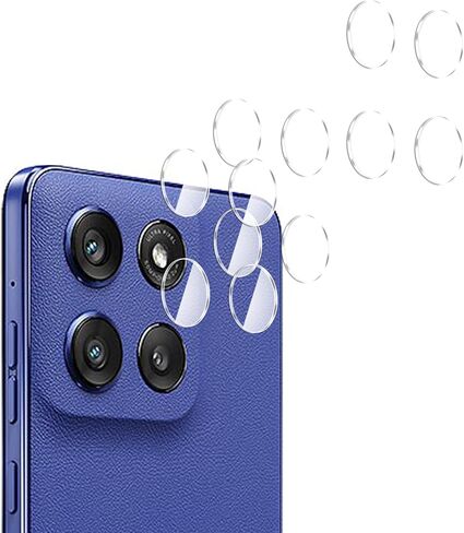 -3 عبوات- واقي عدسة الكاميرا لهاتف Motorola Moto G Stylus 5G (2025)، طبقة عدسة زجاجية مقواة [9H، مضاد للخدش، HD، رفيع جدًا] Moto G Stylus 5G (2025) واقي عدسة الكاميرا (النوع 1) in Kuwait