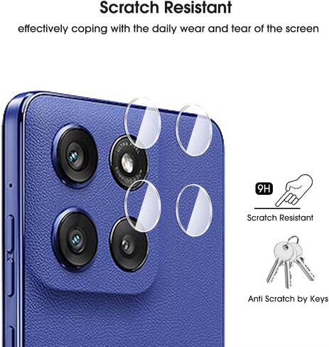 -3 عبوات- واقي عدسة الكاميرا لهاتف Motorola Moto G Stylus 5G (2025)، طبقة عدسة زجاجية مقواة [9H، مضاد للخدش، HD، رفيع جدًا] Moto G Stylus 5G (2025) واقي عدسة الكاميرا (النوع 1) in Kuwait