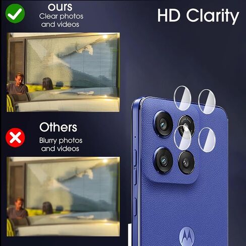 -3 عبوات- واقي عدسة الكاميرا لهاتف Motorola Moto G Stylus 5G (2025)، طبقة عدسة زجاجية مقواة [9H، مضاد للخدش، HD، رفيع جدًا] Moto G Stylus 5G (2025) واقي عدسة الكاميرا (النوع 1) in Kuwait