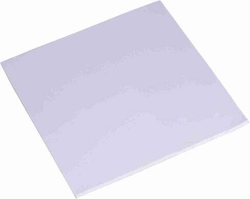100x100x2mm CPU Thermal Pad, Thermal Pad Cutting Piece, Heatsink Cooling Conductive Silicone Pads, Low Viscosity High Thermal Conductivity Rate Easy to Cut Black (Black) in Saudi Arabia