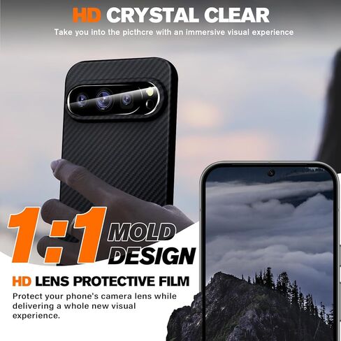 3 عبوات لواقي عدسة الكاميرا Google Pixel 10 Pro، زجاج مقسى 9 صلابة، واقي شاشة كاميرا عالي الدقة مضاد للخدش لهاتف Pixel 10 Pro in Kuwait