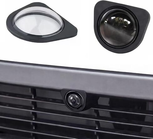 Premium Tempered Glass Front Camera Lens Guard Cover Protector For Tesla Model Y Model 3 - Autopilot Compatible - Scratch & Drop Resistant Protection in Saudi Arabia