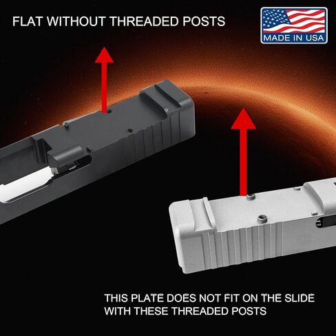 Adapter Plate for RMR Cut Slides No Recoil Lug Required | Compatible w/K-Footprint & RMS-C Optics (407K/507K/EPS/RomeoZero) | Model RM-H07K in Saudi Arabia