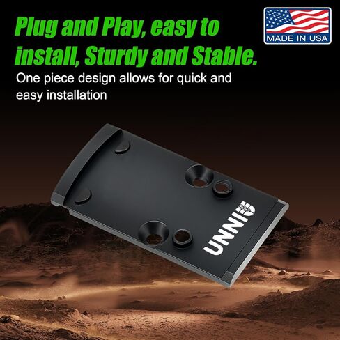 Adapter Plate for RMR Cut Slides No Recoil Lug Required | Compatible w/K-Footprint & RMS-C Optics (407K/507K/EPS/RomeoZero) | Model RM-H07K in Saudi Arabia