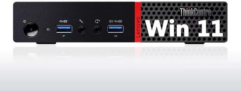 Lenovo ThinkCentre M900 Mini PC، Windows 11 Pro Desktop، M900 Micro Computer، Intel Core i5-6500، ذاكرة الوصول العشوائي 8 جيجابايت، 256 جيجابايت SSD، DisplayPort، الماوس ولوحة المفاتيح (متجدد) in Kuwait