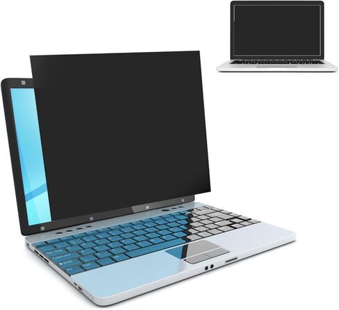 14 Inch Laptop Privacy Screen, Blue Light Blocking Anti Filter Film for 16:9 Widescreen Display, with Matte for Eye Protection in Saudi Arabia