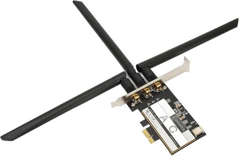 بطاقة BCM943602CS PCIE مع 3 هوائيات 1750 ميجابت في الثانية 2.4 جيجا هرتز 5 جيجا هرتز 4.0 لنظام التشغيل 11 in Saudi Arabia