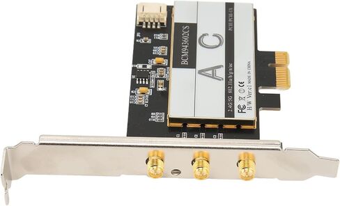 بطاقة BCM943602CS PCIE مع 3 هوائيات 1750 ميجابت في الثانية 2.4 جيجا هرتز 5 جيجا هرتز 4.0 لنظام التشغيل 11 in Saudi Arabia