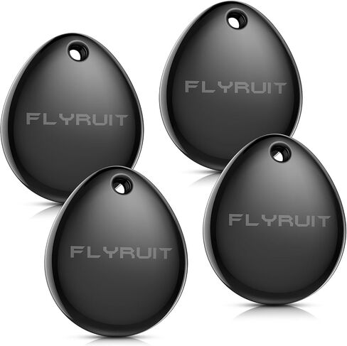 Air Tracker Tags-4 Pack for Apple Find My, Official MFi Certified, Smart Bluetooth Key Finder, Tracking Device for iPhone, Mini Finder Locator for Luggage, Backpack, Wallet, Bags, Dog, Pet, eBike in Saudi Arabia