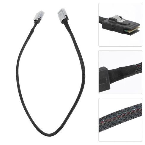 Mini SAS Sff-8087 to Sff-8087 Internal 36 Pin Cable 0.5m for Server Data Storage and Controller Connections in Saudi Arabia