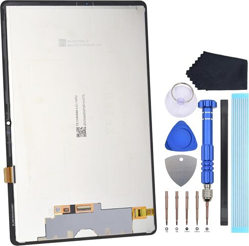 شاشة تجميع رقمية وشاشة عرض لجهاز Samsung Galaxy Tab S9 FE باللون الأسود in Saudi Arabia