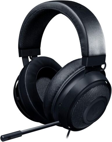 Razer Kraken 7.1 V2: 7.1 Surround Sound - Retractable Noise-Cancelling Mic - Lightweight Aluminum Frame - Gaming Headset Works with PC, PS4, Xbox One, Switch, & Mobile Devices - Black in Saudi Arabia