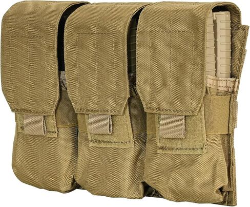 Magazine Pouch for M4 5.56 Rifle Mags, Flap Cover, Single Double Triple in Saudi Arabia