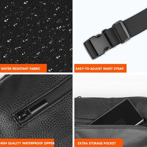 Heated Hand Warmer Pouch, PU Leather Electric Heated Hand Muff, With10000mAh Rechargeable Power Bank Hand Warmer, 3 Levels Heating for Football, Hunting,Fishing,Camping.(Power Bank Included) in Kuwait