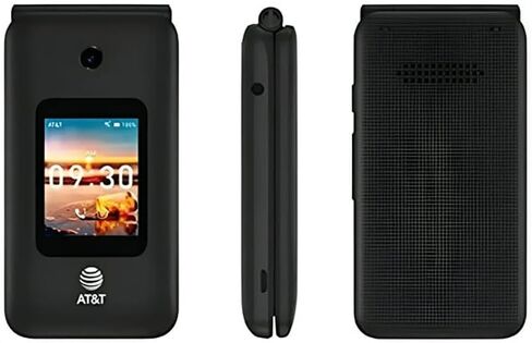 هاتف SIMBROS AT&T CINGULAR FLIP 4 SMARTFLIP IV U102AA 4G لـ AT&T فقط مع مفتاح بطاقة Sim At&t in Kuwait