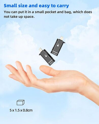 محول Lightning إلى USB كابل OTG Micro SD (2 في 1) لهاتف IPhone 14 13 Pro Max لأجهزة Apple لقارئ بطاقات IPad وكاميرا رقمية محرك فلاش أنثى وإضاءة ذكر محول هاتف وسلك MFI اتصال TF in Saudi Arabia