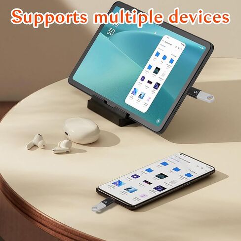 8 عبوات من محولات USB-C من النوع C ذكر إلى النوع A أنثى 3.0 محول OTG من النوع C ذكر إلى USB أنثى OTG للهواتف الذكية والكمبيوتر المحمول والكمبيوتر اللوحي وما إلى ذلك (10 جيجابت في الثانية/120 وات، أسود) in Saudi Arabia