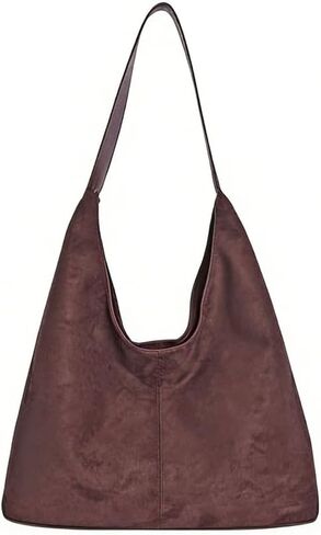 Women Large Hobo Bags Underarm Handbag Tote Purses Slouchy Shoulder Bag for Work Travel in Saudi Arabia