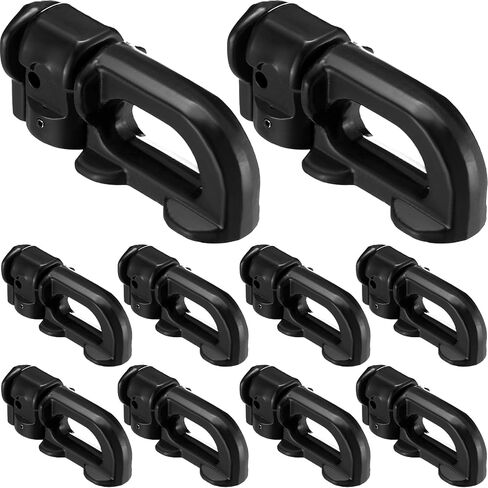 6 Pack L Track Double Stud Tie Down Fitting with O Ring l Track tie Down Hooks L Track Accessories L Track Fitting with O Ring for Truck Bed Trailer Pickup RV, Breaking Load 5000Lbs in Saudi Arabia