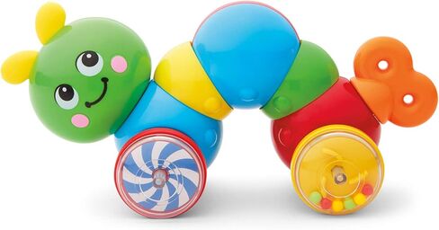 Kidoozie Press N Go Inchworm - لعبة تنموية للأطفال الصغار والأطفال في سن ما قبل المدرسة in Kuwait