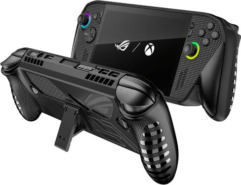 Protective Case with Kickstand for ASUS ROG Xbox Ally X 2025 - Shockproof TPU Cover with Stand, Non - Slip & Anti- Collision Handheld Game Console Accessories (White) in Saudi Arabia