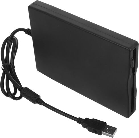 محرك أقراص مرنة USB خارجي، قارئ أقراص محمول لأجهزة الكمبيوتر المحمول وأجهزة الكمبيوتر المكتبية، إعداد USB وتشغيل متوافق مع أنظمة متعددة in Kuwait