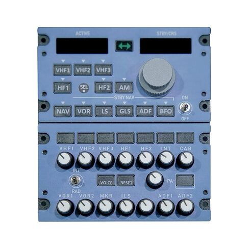 Mrtybxkety Rowsfire A111 Flight Simulation Panel for MSFS 2020/2024 & X-Plane, Compatible with A32X/A33X/A35X, Custom Backlit for Enthusiasts, 1:1 RMP-ACP Recreation for Home Cockpits for Adults in Saudi Arabia