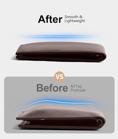بطاقة حامل محفظة AirTag، حافظة رفيعة متوافقة مع حامل Apple Airtag للمحفظة للنساء والرجال، وحقيبة اليد، والمحفظة، وحقيبة القابض (الزهور) in Kuwait