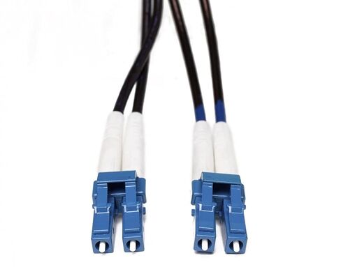 FiberCablesDirect LC LC OS2 Armored Xtreme Fiber Optic Patch Cable – Crush-Resistant Corning Glass | 0.5m (1.6ft) | Built for Industrial Installs, Warehouses, Outdoor Conduit in Kuwait