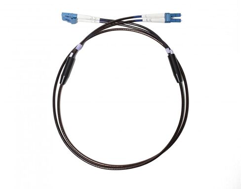 FiberCablesDirect LC LC OS2 Armored Xtreme Fiber Optic Patch Cable – Crush-Resistant Corning Glass | 0.5m (1.6ft) | Built for Industrial Installs, Warehouses, Outdoor Conduit in Kuwait