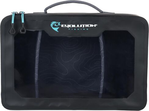 حقيبة Evolution Fishing Plastix - صندوق تخزين كبير من البلاستيك الناعم المقاوم للماء، هيكل داخلي من مادة EVA، غطاء شفاف، فواصل قابلة للإزالة، منظم أدوات in Kuwait