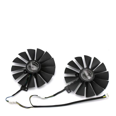 T129215SM 95mm Cooler Fan for ASUS Strix RX 470 580 570 GTX 1050Ti 1070Ti 1080Ti Gaming Video Card Cooling Fan (2 Pcs) in Saudi Arabia