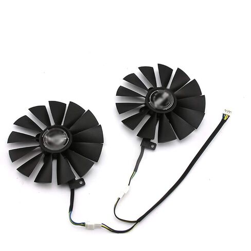T129215SM 95mm Cooler Fan for ASUS Strix RX 470 580 570 GTX 1050Ti 1070Ti 1080Ti Gaming Video Card Cooling Fan (2 Pcs) in Saudi Arabia