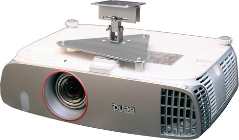 حامل سقف لجهاز العرض متوافق مع BenQ HT2050 HT2050A HT2150ST HT3050 W1110 W2000 مع اقتران التحول الجانبي (امتداد 5 بوصة) in Saudi Arabia