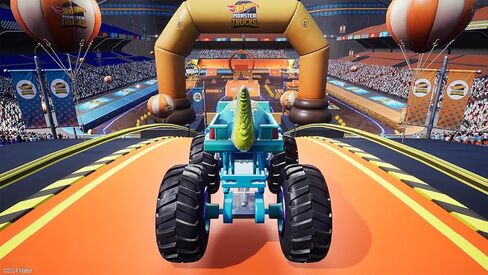 Hot Wheels Monster Trucks: Stunt Mayhem Deluxe Edition - Nintendo Switch (Amazon Exclusive) in Saudi Arabia