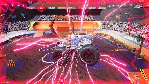 Hot Wheels Monster Trucks: Stunt Mayhem Deluxe Edition - Nintendo Switch (Amazon Exclusive) in Saudi Arabia