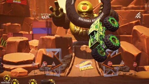 Hot Wheels Monster Trucks: Stunt Mayhem Deluxe Edition - Nintendo Switch (Amazon Exclusive) in Saudi Arabia