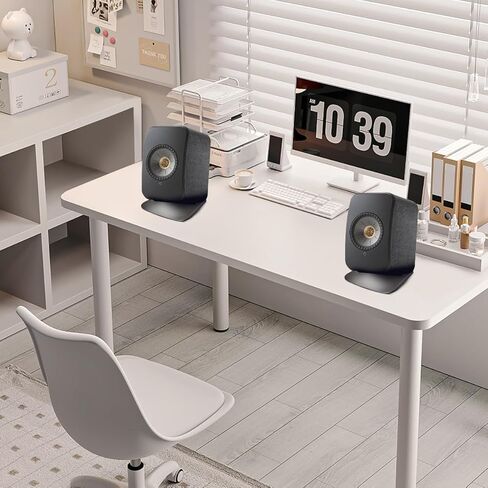 1pcs for Kef Speaker Stand Studio Speaker Desktop Holder Wedge Metal Bookshelf Speaker Stand Table Base for KEF Lsxii Speaker in Kuwait