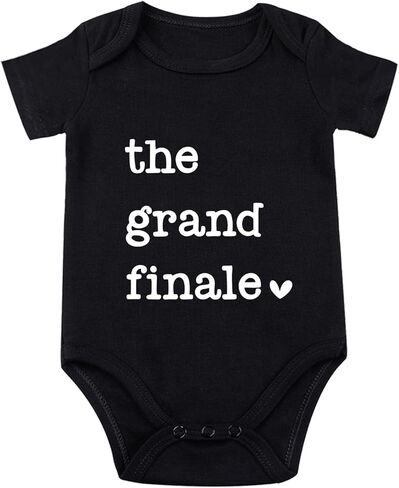 The Grand Finale Baby Bodysuit Last Baby Announcement Coming Soon Bodysuit Infant in Saudi Arabia