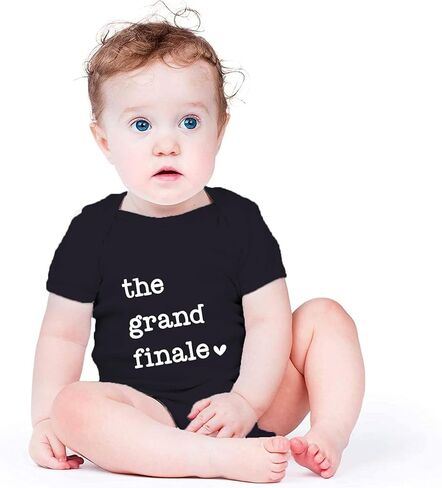 The Grand Finale Baby Bodysuit Last Baby Announcement Coming Soon Bodysuit Infant in Saudi Arabia