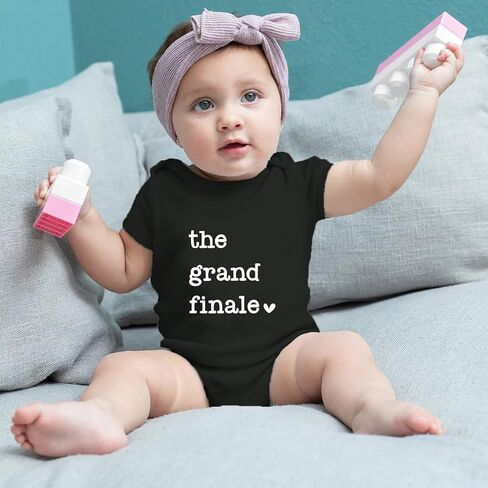 The Grand Finale Baby Bodysuit Last Baby Announcement Coming Soon Bodysuit Infant in Saudi Arabia