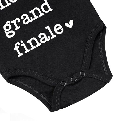 The Grand Finale Baby Bodysuit Last Baby Announcement Coming Soon Bodysuit Infant in Saudi Arabia