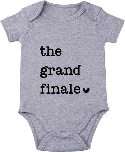 The Grand Finale Baby Bodysuit Last Baby Announcement Coming Soon Bodysuit Infant in Saudi Arabia