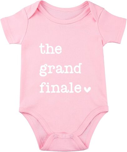 The Grand Finale Baby Bodysuit Last Baby Announcement Coming Soon Bodysuit Infant in Saudi Arabia
