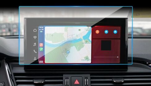 واقي شاشة السيارة لسيارة Audi SQ5 2023 2024 (10.1 بوصة)، زجاج مقسى، مقاوم للخدش، مضاد للوهج ومضاد لبصمات الأصابع، واقي شاشة عالي الدقة رفيع للغاية للملاحة in Kuwait