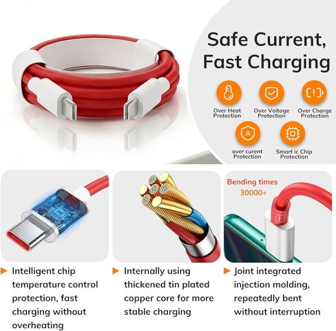 Replacement Charger for Toniebox 2, 5ft Type-C Charging Cable and Adapter Fit for Tonie Box 2 in Kuwait