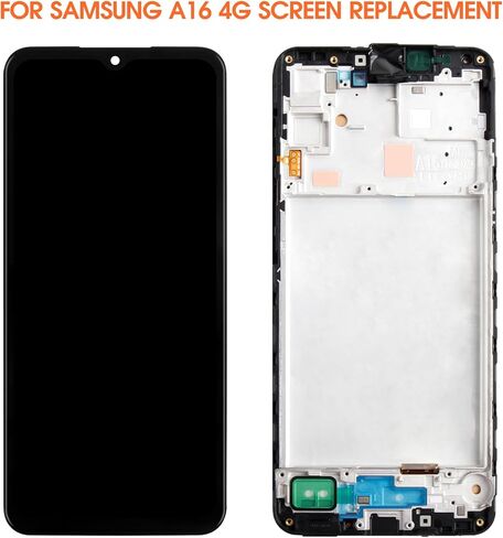 INCELL لهاتف Samsung Galaxy A16 4G استبدال شاشة Samsung A16 4G LCD SM-A165F، SM-A165F/DS، SM-A165M، SM-A165M/DS مجموعة شاشة رقمية LCD تعمل باللمس مع إطار (ليس لـ 5G) in Kuwait