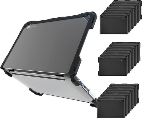 Rugged Hard Shell Case for Acer Chromebook Spin 512 R856T, Student-Proof K-12 Protective Clear Cover (1-Pack) in Saudi Arabia