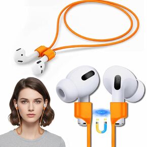 حزام مغناطيسي قوي للغاية لأجهزة Airpods حزام مضاد للسيليكون المفقود حبل رياضي لأجهزة Airpods 3rd 2nd Generation Pro 3 2 1 in Saudi Arabia